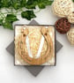 Personalised Lucky Wedding Horseshoe - Solid Oak - Image 2