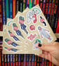 Fear Street Doodle Sticker Sheet - Gloss Vinyl Stickers - 90s Horror Reader Gift