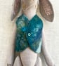 Handcrafted Textile Doll- Bennie the Rabbit - Image 5