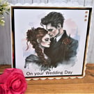 C4752   Gothic Wedding Card