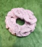 Light Pink Glitter Extra Large Scrunchies Hair Tie