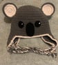 Koala crochet hat 