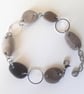 Linked Beach Pebble Bracelet  - Image 1