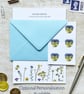 Personalised Letter Writing Set - Pressed Flower Design  - Image 3