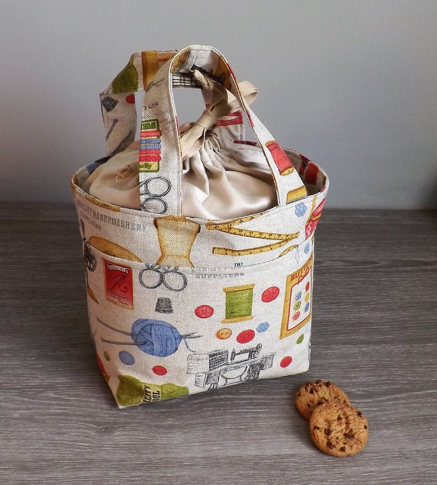 Sewing Tie Top Bag