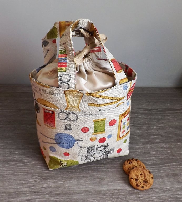 Sewing Tie Top Bag