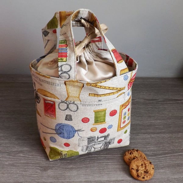 Sewing Tie Top Bag