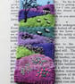 Heather Moorland Embroidered Felt Bookmark - Image 3