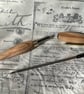 Olive Wood & Gold Ballpoint Pen - Image 4