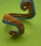 Asymmetrical bangle - recycled  - Image 7