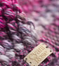 Hat crochet with handmade faux fur detachable pompom grey - Image 6