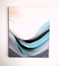 Original Abstract Acrylic Painting - Abstract Art – Turquoise Painting - Image 2