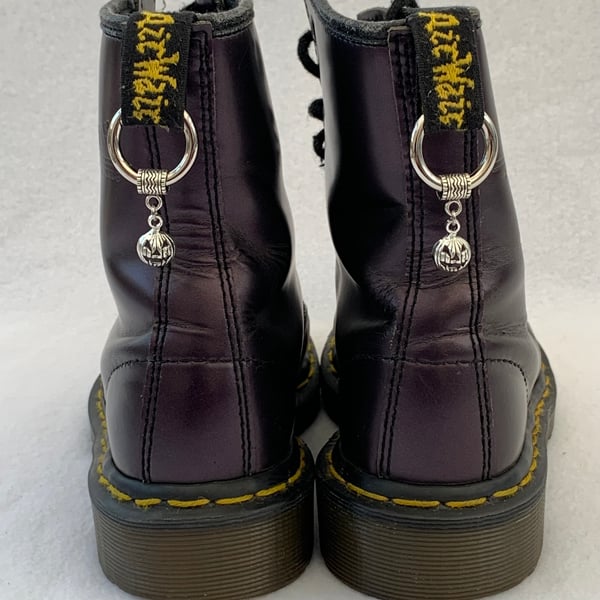 Pumpkin Dr Martens Charms - Alt Boot Accessories - Doc Tag Charms - DM Charms