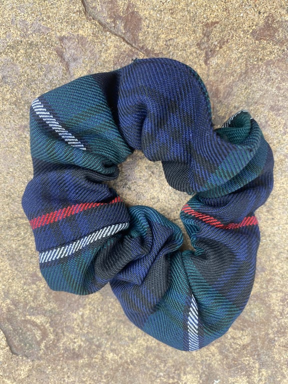 MacKenzie Tartan Hair Scrunchie