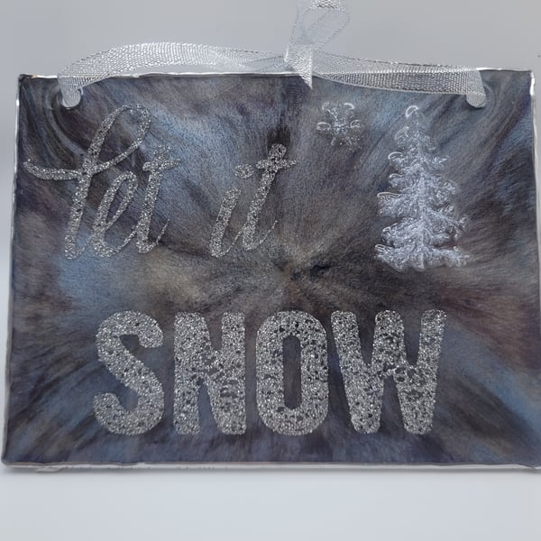 Christmas wall hanging 