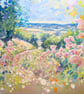 July Dissolving is an original panoramic oil painting - Image 4