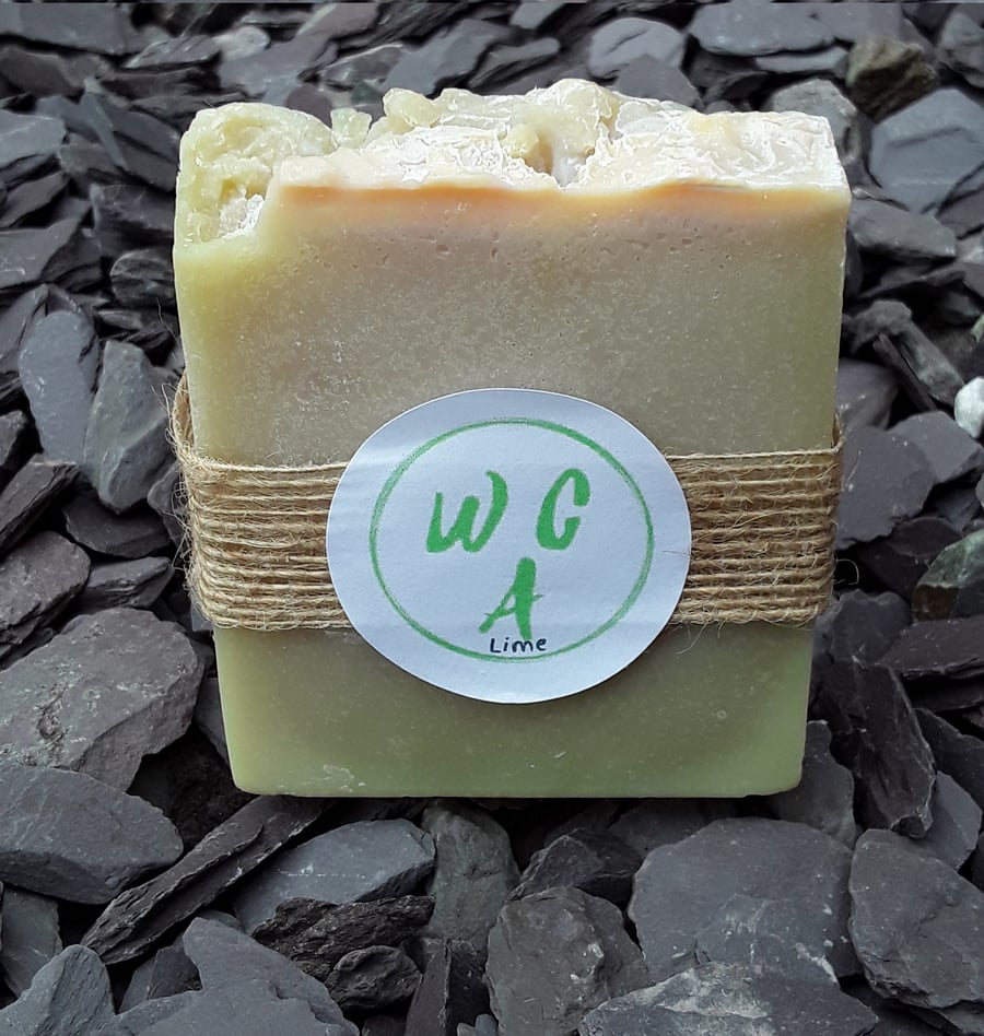 Sustainable & Organic Lime Soap 