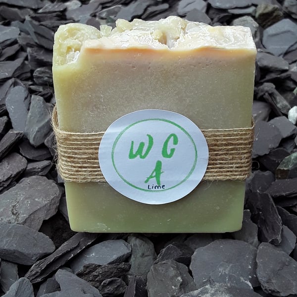Sustainable & Organic Lime Soap 
