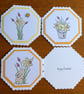 Pack of 3 Easter Cards - Octagonal - Image 2