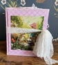 Cutesie Kiddie altered book junk journal scrapbook 