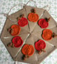 Crochet pumpkin bunting  - Image 1
