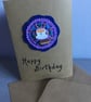 Hand Embroidered Friendship Birthday Card - Image 3