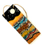 DEEP PEACE OF THE SHINING STARS CERAMIC STONEWARE HANGING PLAQUE - Image 1