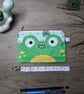Frog zip purse with wrist strap  - Image 1