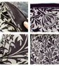 Morris & Co Soft Furnishing FABRIC THISTLE in BROWN - Image 4