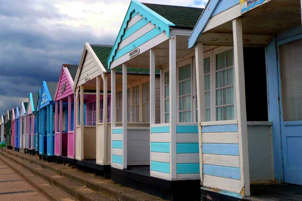 Southwold Beach Huts Suffolk England UK Photograph Print