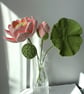 Handmade Lotus Water Lily July Birthday Home Decor Summer Seconds Gift Ideas  - Image 8