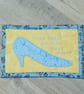Mug Rug - fairytale Cinderella's Glass Slipper - Image 2