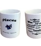 Pisces Star Sign Mug. Zodiac Mugs for a Pisces.  - Image 1