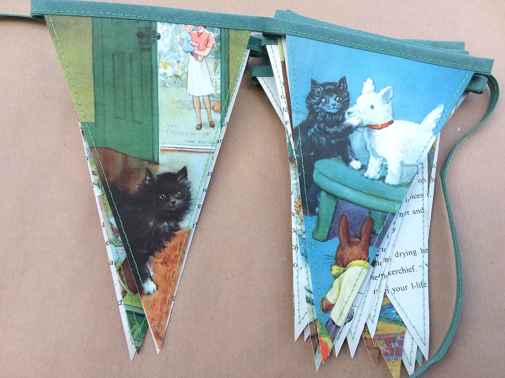 Ladybird book bunting - Tiptoes