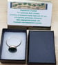 Simple oval Malachite ring. Women's Adjustable ring. 14x10mm - Image 5