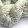 SALE: Flecked - Silky baby alpaca laceweight yarn
