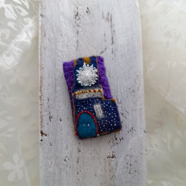 Textile Brooch