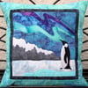 Southern Lights Penguin Kit Cushion 