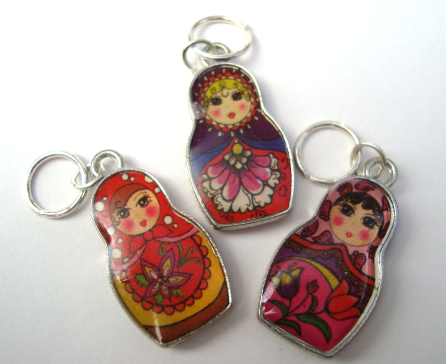 Russian Doll Stitch Markers