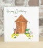 Birthday Card Garden Shed - Image 1
