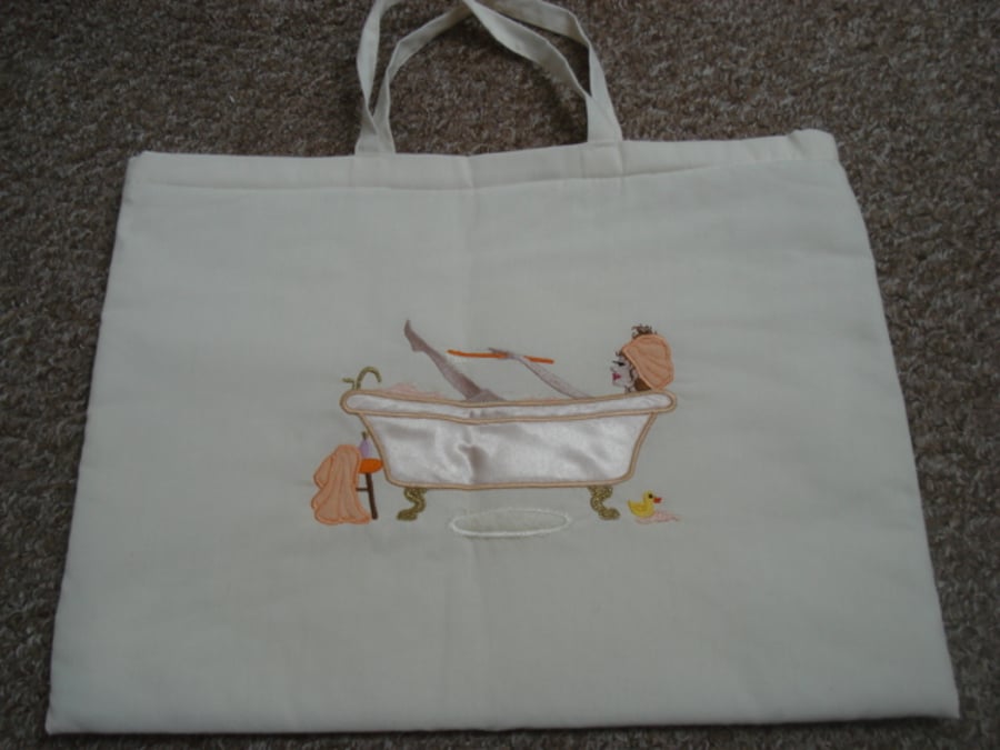 padded toiletry and lingerie bag