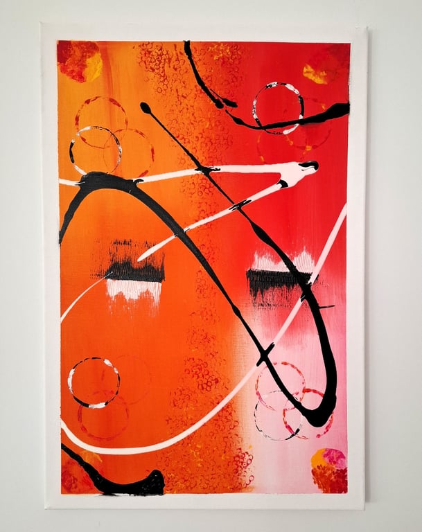 Original Abstract Acrylic Painting - Abstract Art – Modern Art