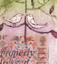 Tree in a Stamp Plant Pot 1  Collagraph print - Made in Yorkshire Original Print - Image 2