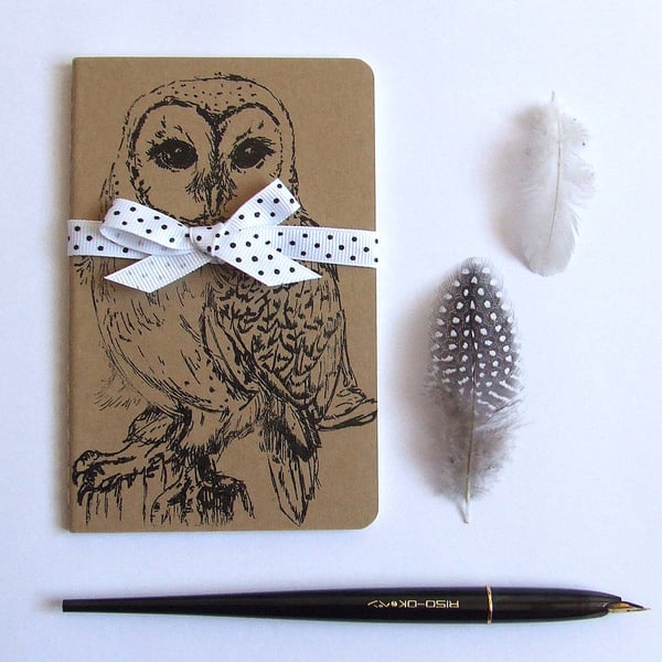Barn Owl Moleskine Notebook