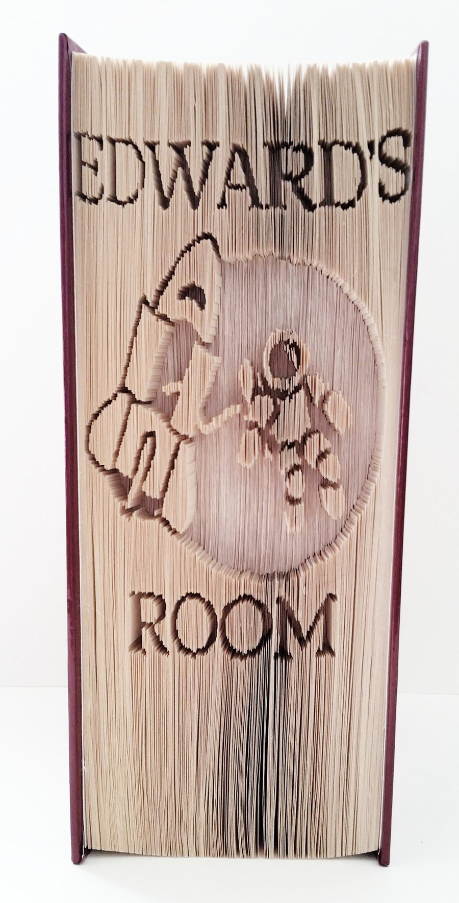 CUSTOM Space Man CUT & FOLD Book Folding Pattern - EMAILED PDF PATTERN