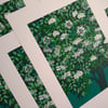 Elder Tree Green original screen TEST PRINT