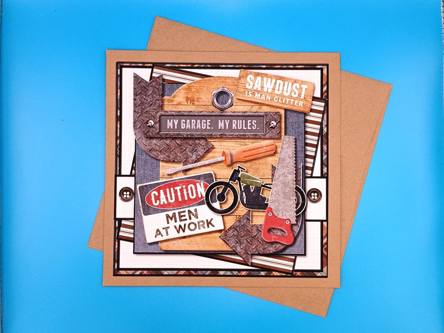 Birthday Card  For Him, Large