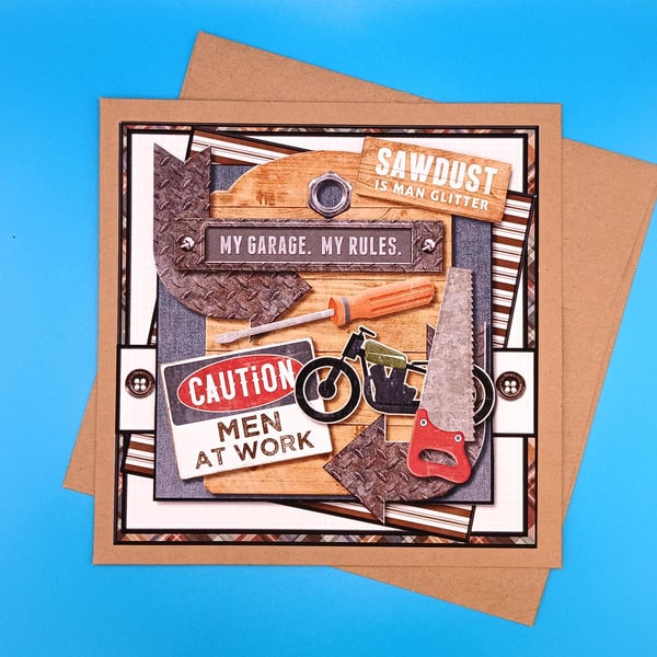 Birthday Card  For Him, Large