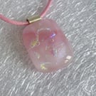 Pink Glass Pendant