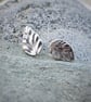 Beech leaf stud earrings  - Image 8